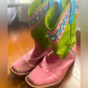 Girls Smoky Mountain Cowboy Boots 13 Rhinestone Cowboy